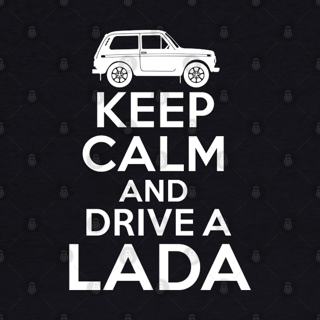 Lada Niva 4x4 Driver Car Lover Gift by swissles